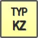 Piktogram - Typ: KZ